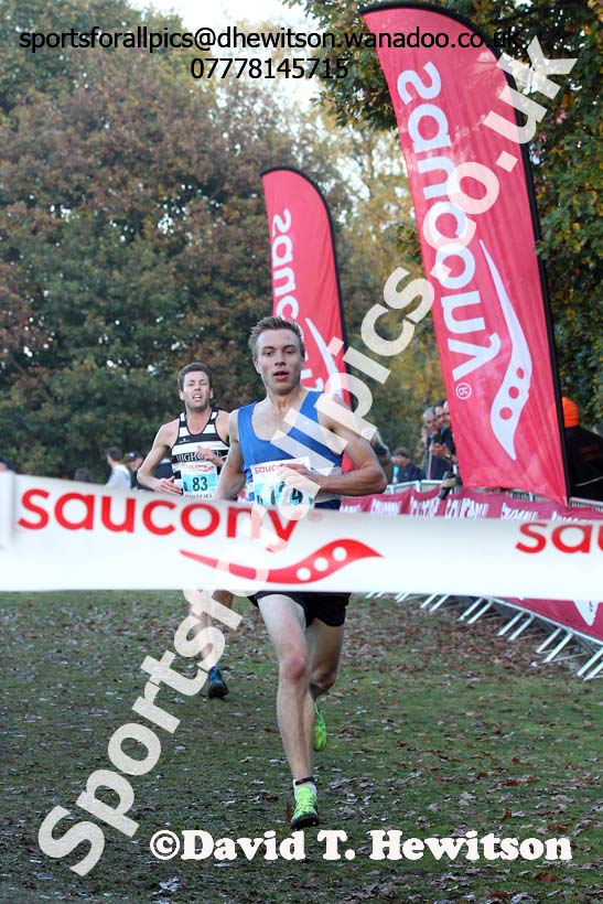 Senior men, National Cross Country Relays, Berry Park, Mansfield. Photo: David T. Hewitson/Sports for All Pics